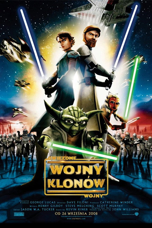 Plakat: Wojny klonów (film, 2008)